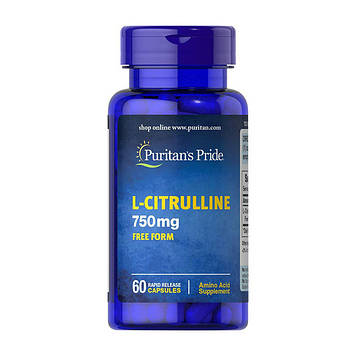 L-Citrulline 750 mg free form (60 caps) Puritan's Pride