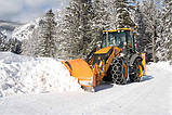 Прибирання снігу трактором, фото 6