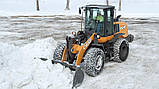 Прибирання снігу трактором, фото 9