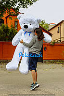 Великий плюшевий ведмедик Рафаль 180 см білий