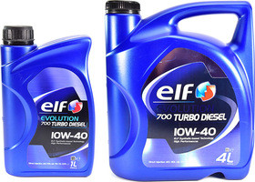 Моторне масло Elf EVOL 700 Turbo Diesel 10w40 (Каністра 1л, 4л, 5л, 208л)