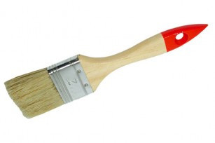 Кисть флейцевая HT-TOOLS "Стандарт", дерев'яна ручка 2,5"