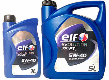 Моторне масло Elf EVOL 900 FT 5w40 (Каністра 1л, 5л)
