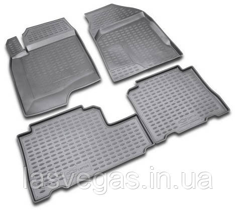 Килимки в салон Chevrolet Captiva 2006-2017 (поліуретан) ORIG.08.17.210k, фото 1