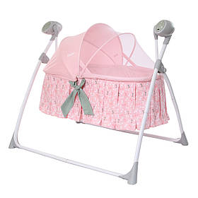 Електронна люлька-колиска CARRELLO Dolce CRL-7501 Написати відгук CRL-7501 Bow Pink | Люлька-гойдалка