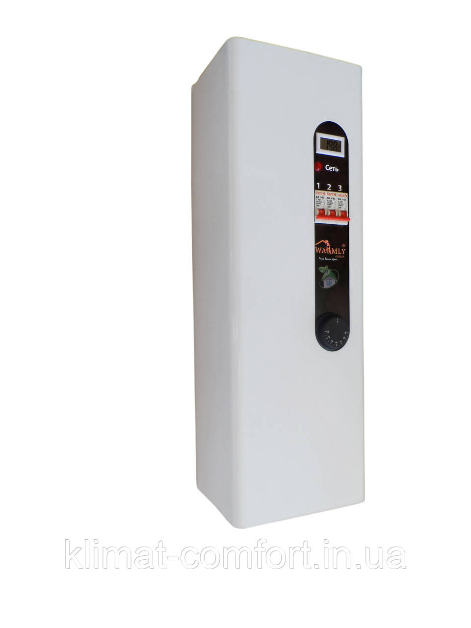 Електрокотел Warmly Classic WCS 9 кВт 380в. Модульний контактор (т.х)