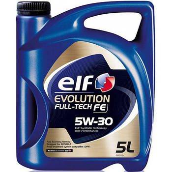 Моторне масло Elf EVOL. FULLTECH FE 5w30 (Каністра 1л, 5л, 60л, 208л)