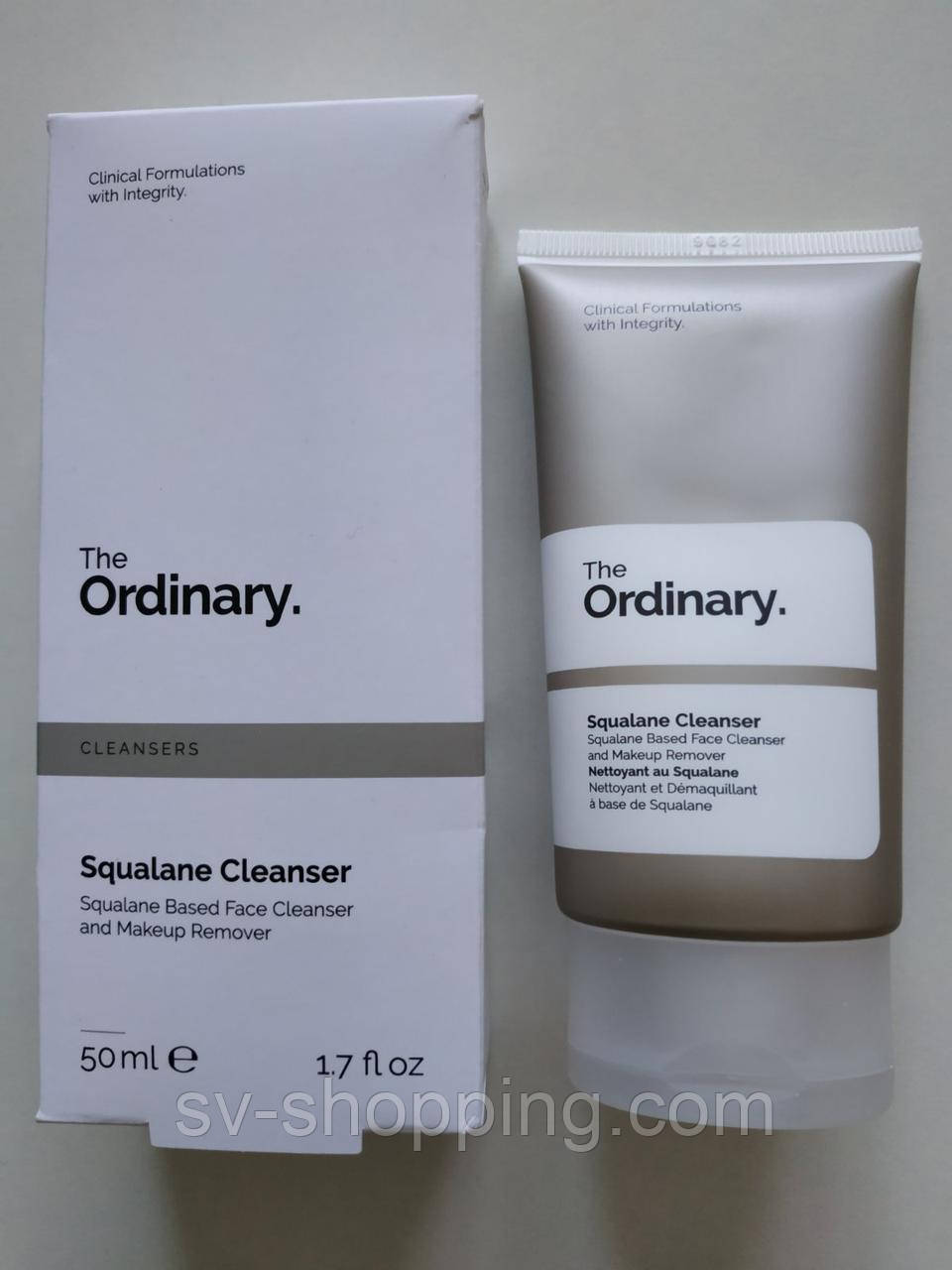 Очисний засіб для обличчя The Ordinary Squalane Cleanser