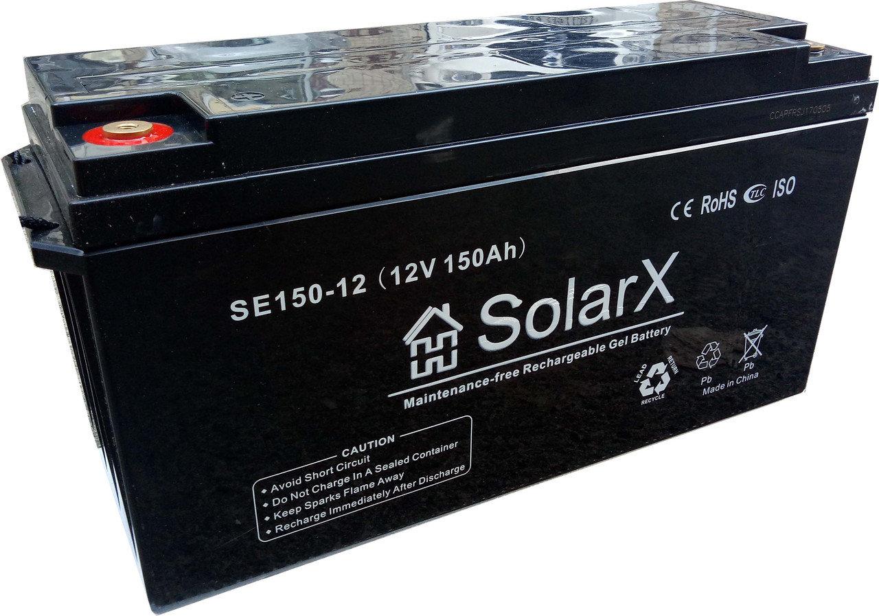 Акумулятор гелевий SolarX SXG 150-12