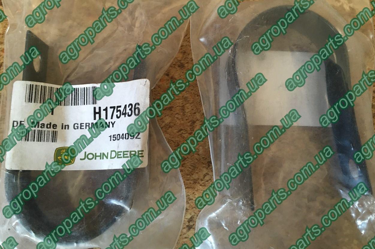 Хомут H175436 мет H136955 John Deere STRAP, SPIDER ARM BEARING затискач Н175436 скоба Н136955