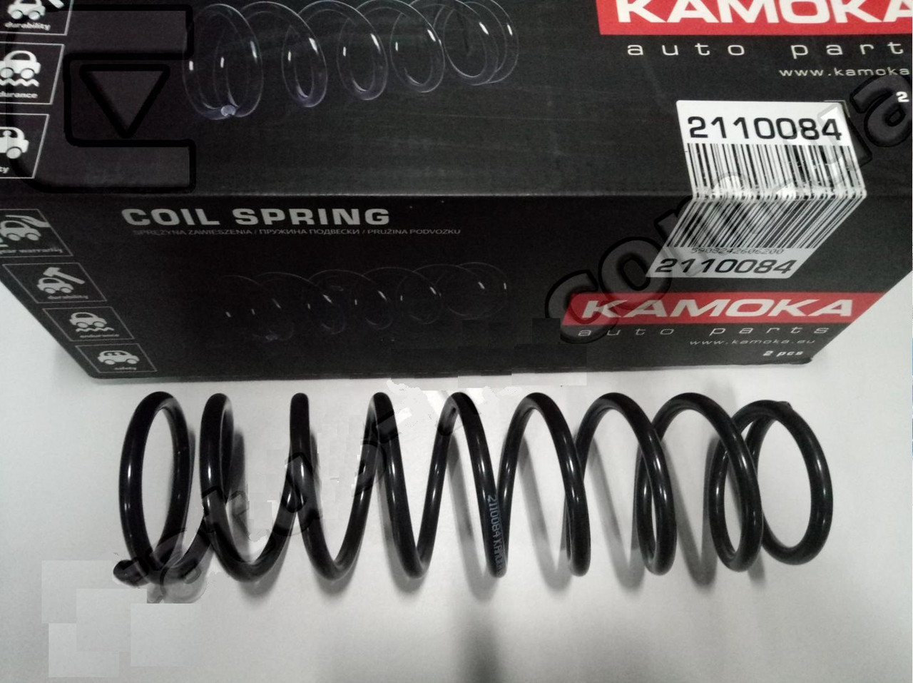 Пружина підвіски Daewoo Matiz передній (виробництво KAMOKA, Польща), фото 1