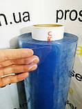 Плівка ПВХ 1500 мкм (1.5 мм) 0.8х20м рулон. Прозора силіконова плівка м'яке скло, фото 5