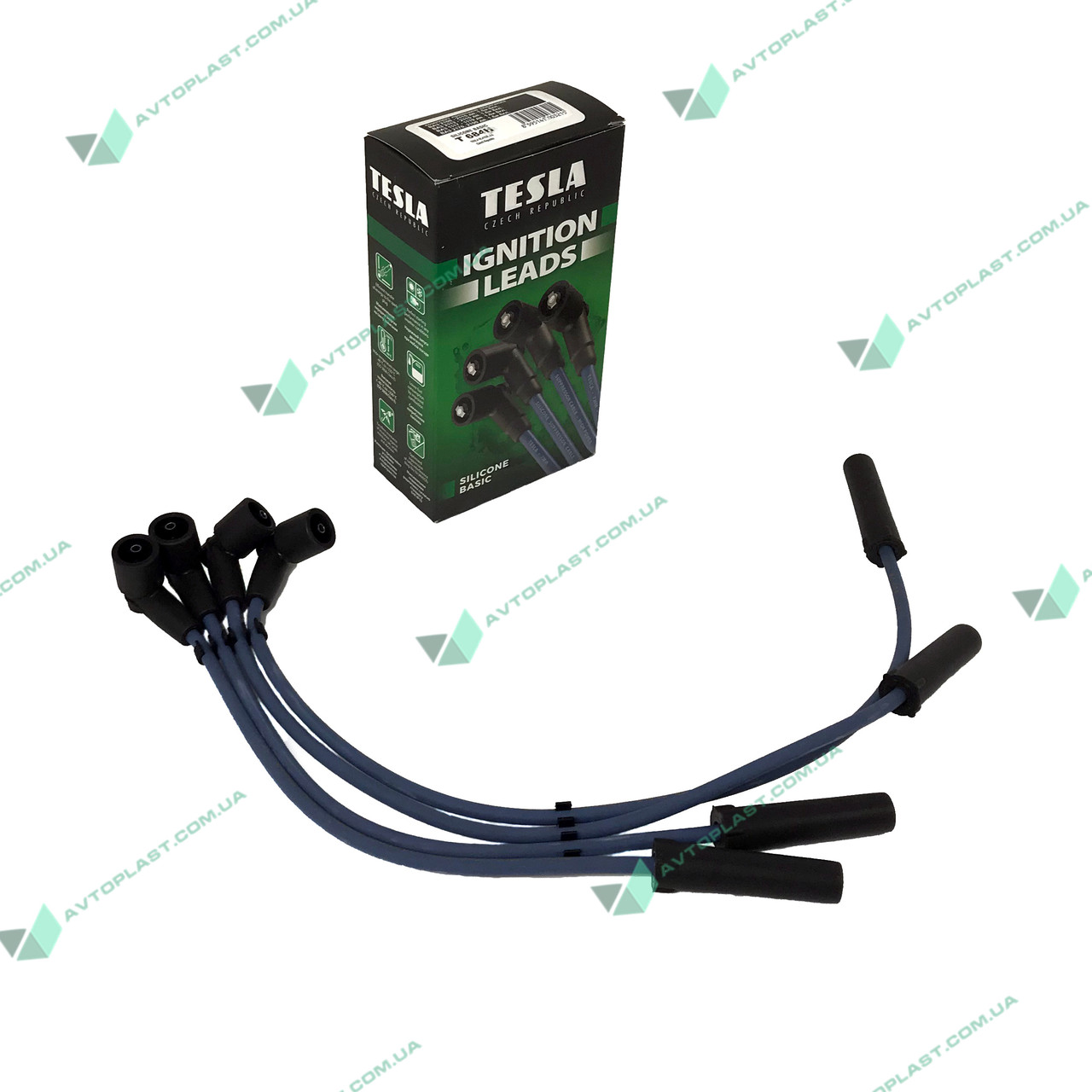 Дроти запалювання ВАЗ 2108-10 8кл. компл. TESLA T395S силiкон 2111-3707080