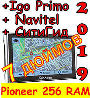 GPS навигатор Pioneer 7 дюймов 256 RAM/ 8GB ROM с Картами Автомобильный GPS навигатор