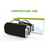 Портативна вологозахищена стереоколонка Hopestar H36 Mini (Bluetooth, MP3, FM, AUX, Mic), фото 3