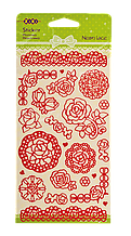 Наклейки фактурні Neon Lace