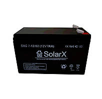 Гелевий акумулятор SolarX SXG 7.5-12