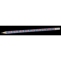 Олівець графітовий HB з гумкою MARINE, 20шт. в тубі