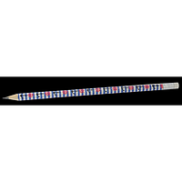 Олівець графітовий HB з гумкою MARINE, 5шт. в блістері