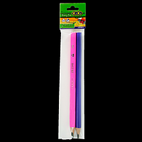 Олівець графітовий JUMBO HB, без гумки, 2 шт блістер