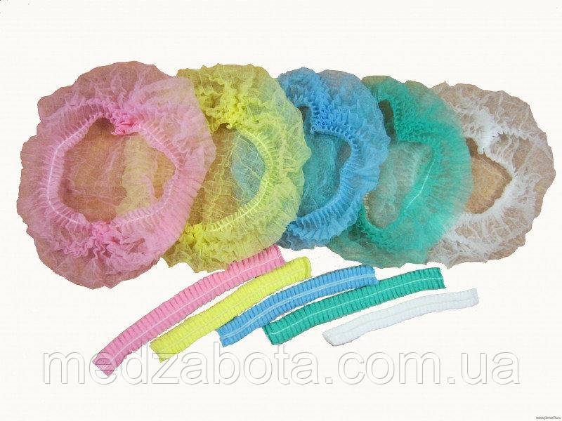 Шапочки медичні уп.100шт., фото 1