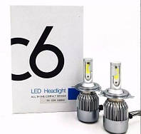 Автомобільні лампи LED-лампи Xenon Headlight C6 H7 комплект ксенону