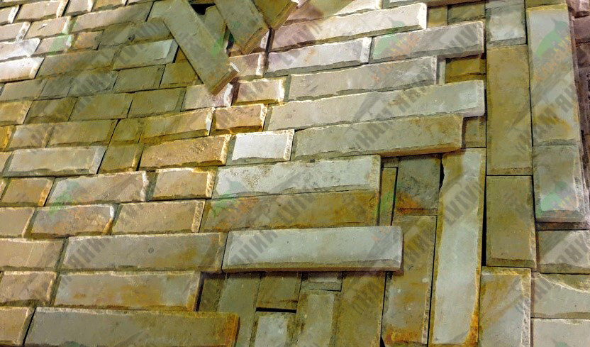 Плитка Руст песчаник Старый город KLVIV ширина 6 см., лицевая сторона скол/лицо спил - фото 9 - id-p1052001191