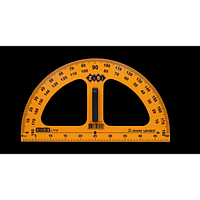 Транспортир TEACHER для шкільної дошки 50 см, жовтий