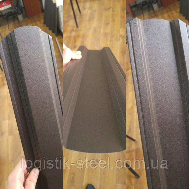 置物　金属 Паркан металевий Штахетник Коричневий Україна двосторонній