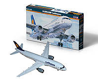 A-320-200 Lufthansa. Сборная модель авиалайнера. 1/125 MISTER CRAFT F-08