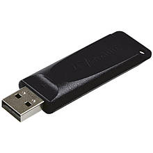 Флеш-пам'ять VERBATIM SLIDER 16GB black (98696)