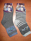 Дитячі махрові термошкарпетки "Світ". р. 18-24. Хлопчик, фото 5