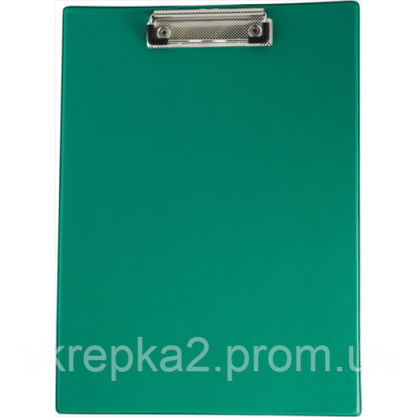 Кліпборд BUROMAX, А4, PVC, зелений