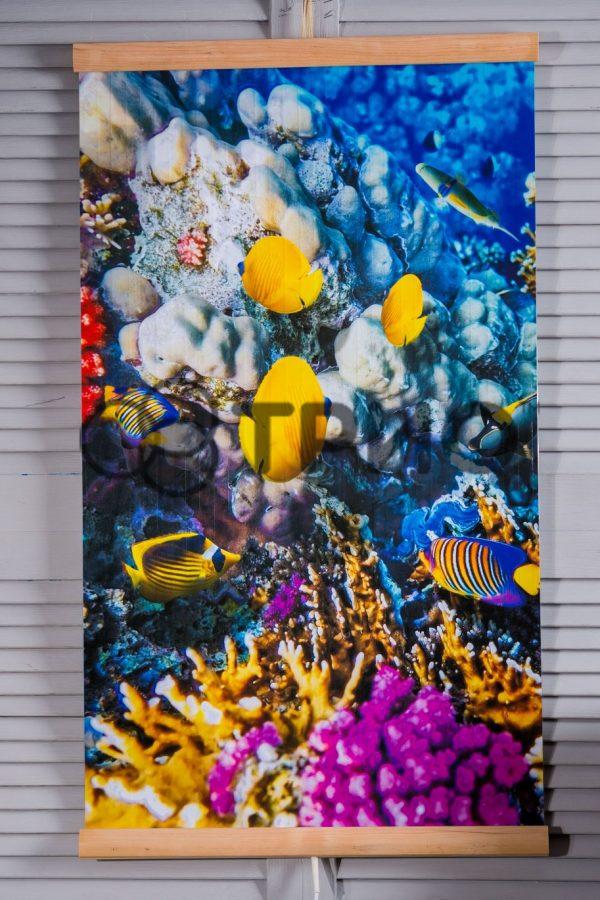 Настенный обогреватель “Коралловый риф (рыбки)” Настенный обогреватель “Коралловый риф (рыбки)”