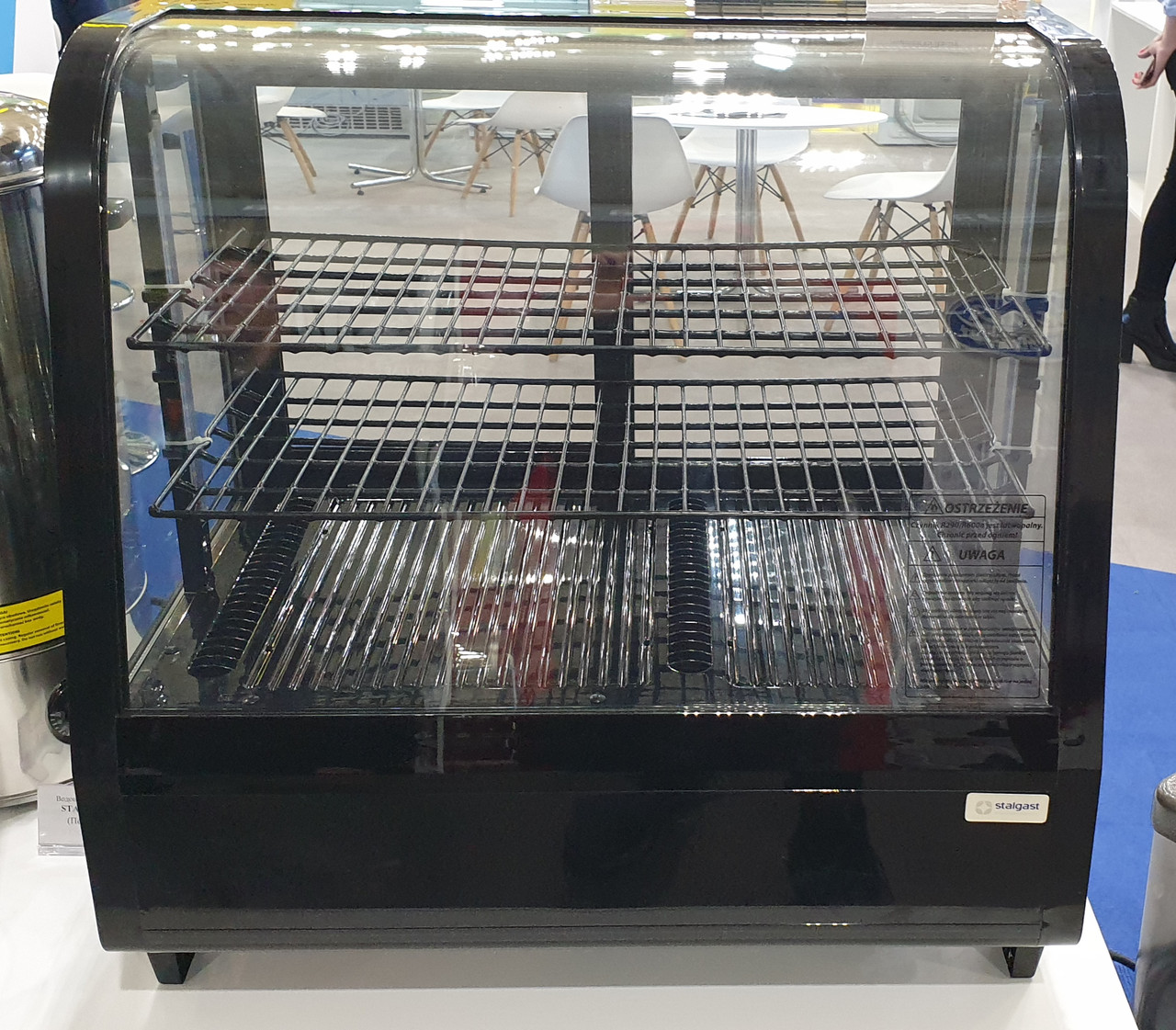 Вітрина холодильна горизонтальна Stalgast 100 л чорна, фото 1