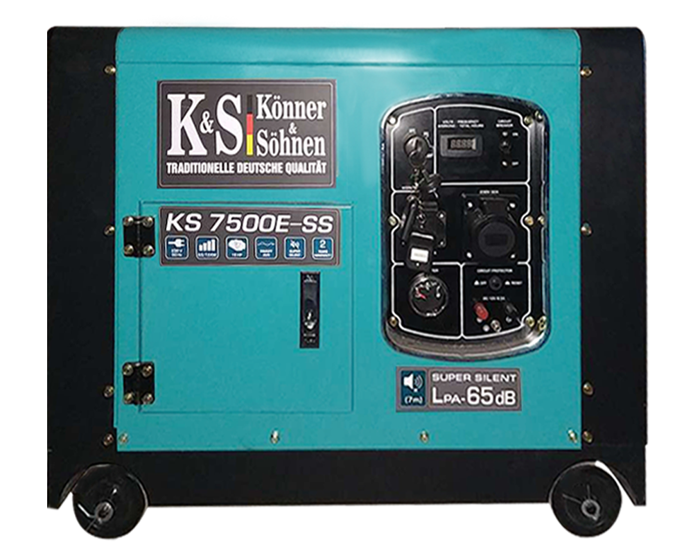 Генератор бензиновий Konner&Sohnen KS 7500E-SS (7 кВт)