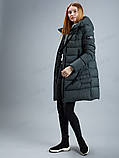 Зимова чорна куртка пуховик clasna cw19d-209acw L, XL, XXL, фото 6