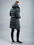 Зимова чорна куртка пуховик clasna cw19d-209acw L, XL, XXL, фото 7