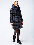 Зимова чорна куртка пуховик clasna cw19d-209acw L, XL, XXL, фото 8