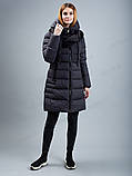 Зимова чорна куртка пуховик clasna cw19d-209acw L, XL, XXL, фото 3