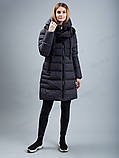 Зимова чорна куртка пуховик clasna cw19d-209acw L, XL, XXL, фото 4