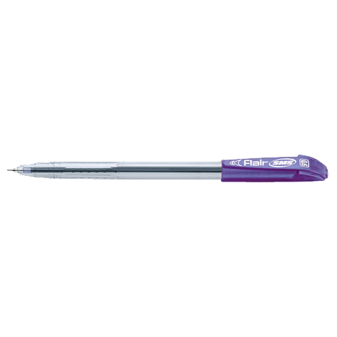 Ручка масляна "SMS", фіолетова, фото 2