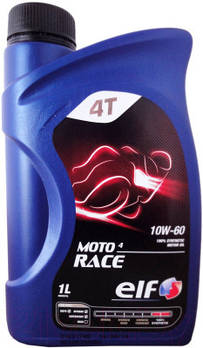 Моторне масло Elf MOTO 4T RACE 10W60 (Каністра 1л)