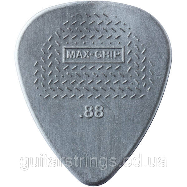 Медіатор Dunlop 449R.88 Max Grip Nylon Standard 0.88 mm, фото 1