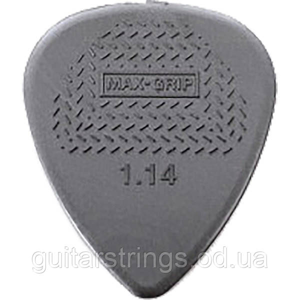 Медіатор Dunlop 449R1.14 Max Grip Nylon Standard 1.14 mm, фото 1