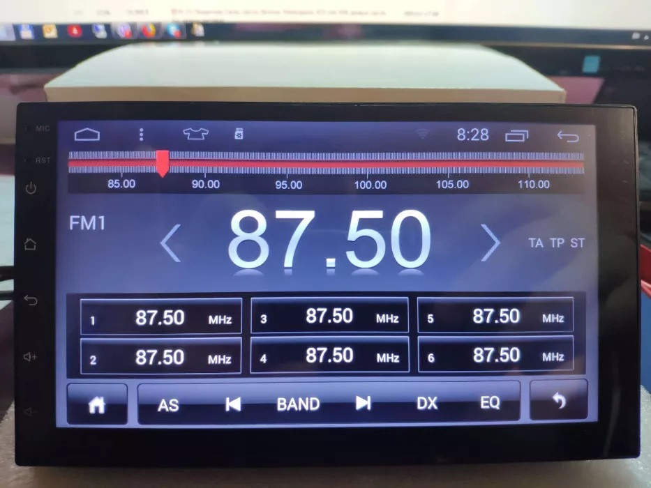Універсальна магнітола 2 DIN на Android діагональ 7 дюймів