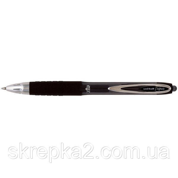 Ручка гелева автоматична Signo 207, 0.7 мм, чорний