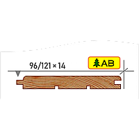 Вагонка ШТИЛЬ карпатская лиственница СОРТ АВ