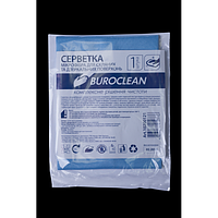 Серветка мікрофібра для скла та дзеркал Buroclean 30х30