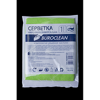 Серветка мікрофібра універсальна Buroclean 30х30